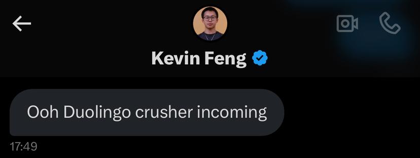 User testimonial from X/Twitter